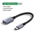 Cáp OTG USB TYPE-C USB 3.0 Cao Cấp Ugreen 70889 Chính Hãng US154 chân mạ Vàng