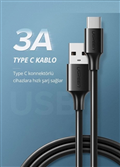 Cáp sạc, dữ liệu USB Type-A 2.0 sang USB Type-C dài 1,5M Ugreen 60117 chính hãng