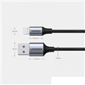 Cáp sạc nhanh MFi Lightning sang USB 2.4A dài 1,5m Ugreen 60157 chất lượng cao c