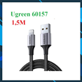 Cáp sạc nhanh MFi Lightning sang USB 2.4A dài 1,5m Ugreen 60157 chất lượng cao c