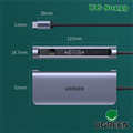 Cáp USB Type C 10 in 1 Ugreen 80133 tích hợp HDMI, VGA, 3.5mm, Lan, USB 3.0