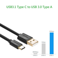 Cáp USB Type C to USB 2.0 dài 1,5m chính hãng Ugreen 30160 cao cấp