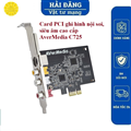 Card ghi hình AV Svideo chuẩn PCI-E AverMedia C725 chính hãng