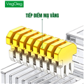 Đầu bấm, hạt mạng xuyên thấu Cat6 UTP VegGieg VE-011 chính hãng , Chuẩn Gigabit 