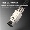 Đầu bấm mạng RJ45 Cat8 Zoerax không dùng kìm bấm chuẩn 200Hz tốc độ truyền tài 4