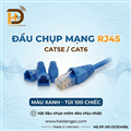 Đầu chụp hạt mạng RJ45 cat5e,cat6 màu xanh ( blue ) túi 100 chiếc HD-DCRJ45BL