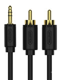 Dây cáp âm thanh 3.5mm ra 2 hoa sen RCA dài 5M Unitek