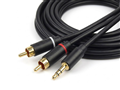 Dây cáp âm thanh 3.5mm ra 2 hoa sen RCA dài 5M Unitek