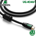 Dây Cáp HDMI 2.0 dài 1,5M hỗ trợ 3D full HD 4Kx2K Ugreen 40461 chính hãng