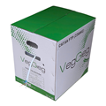 Dây mạng CAT.6A FTP 23AWG Veggieg - Đồng nguyên chất 99,9%, chống nhiễu, dài 305
