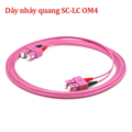 Dây nhẩy quang Multil mode OM4 duplex SC/Upc-LC/Upc dài 20m