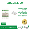 Hạt Mạng RJ45 CAT5e Veggieg V-E003 - Đầu Bấm Mạng Chất Lượng Cao, Tốc Độ 1Gbps, 