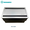 Hộp Ổ Cắm Âm Bàn Sinoamigo STS-7S/4F - Nắp Lật 2 Bên, Thiết Kế Sang Trọng Cho Vă