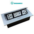 Hộp Ổ Điện Âm Bàn Sinoamigo STS-212GST-1 - 5 Modules, Hợp Kim Nhôm Cao Cấp, Chín