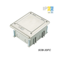 Hôp ổ điện âm sàn SOB-2SFC chống nước khung thép chắc chắn ( có thể thay đổi phụ