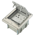 Hôp ổ điện âm sàn SOB-2SFC chống nước khung thép chắc chắn ( có thể thay đổi phụ