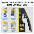 Kềm, Kìm bấm mạng xuyên thấu đa năng mini 6088 - Hỗ trợ Cat5, Cat6, Cat7 cao cấp