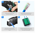 Kìm bấm mạng 3 trong 1 RJ45/RJ12/RJ11 Cat5, Cat5e, Cat6 Ugreen 35971/NW304