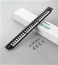 Thanh Patch Panel rỗng 1U Ugreen 70423 24 cổng RJ45 Cat5e/Cat6/Cat6A chính hãng