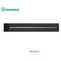 Thanh Ray Âm Bàn/Tường Sinoamigo SPT-MB-60 - Dài 60cm, Nhôm Màu Đen, Lắp Module 