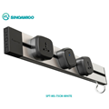 Thanh Ray Âm Bàn/Tường Sinoamigo SPT-MB-60 - Dài 60cm, Nhôm Màu Đen, Lắp Module 