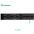 Thanh Ray Âm Bàn/Tường Sinoamigo SPT-MB-60 - Dài 60cm, Nhôm Màu Đen, Lắp Module 