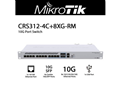 Thiết bị chuyển đổi mạng chia 12 cổng thương hiệu mikrotik CRS312-4C+8XG-RM