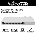 Thiết bị mạng Router Mikrotik CCR2004-1G-12S+2XS cân bằng tải chính hãng