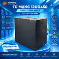 Tủ mạng, tủ Rack 12UD450 Treo nhập khẩu chính hãng model HY-H12U, cánh meka cao 