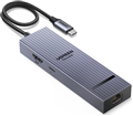 UGREEN Revodok Pro 6 in 1 USB C Hub Gigabit Ethernet Adapter with 4K 60Hz HDMI, 