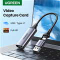 USB Capture HDMI, live streaming 1080P HDMI to USB 2.0, Type-C Ugreen 40189 cao 