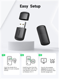 USB thu Wifi băng tần kép AC 2.4G/5G tốc độ 650Mbps Ugreen 20204 cao cấp