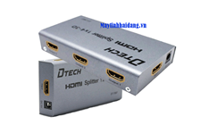 Bộ chia HDMI 1-4 Dtech  DTECH DT-7007