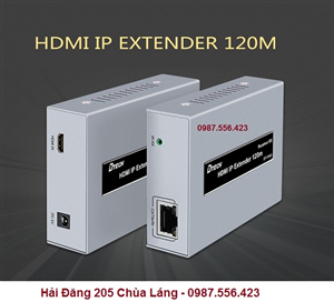 Bộ khuếch đại HDMI sang LAN 120M Dtech DT-7043 chính hãng