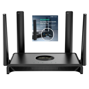 Bộ Phát WiFi 4G LTE Lắp Sim Ruijie RG-EW300T 300Mbps