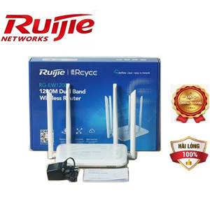 Bộ Phát WiFi Ruijie RG-EW1200 Chuẩn AC1200Mbps Băng Tần Kép