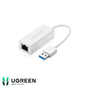 Cáp chuyển USB 3.0 to Lan chính hãng Ugreen 20255 tốc độ cao