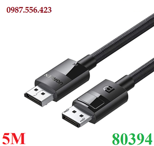 Cáp Displayport 1.4 dài 5m hỗ trợ 8K60Hz chính hãng Ugreen 80394 cao cấp