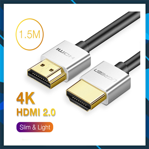 Cáp HDMI 2.0 siêu mỏng dài 1,5M hỗ trợ 4K, 3D Chính hãng Ugreen 30477