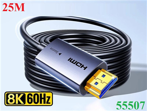 Cáp HDMI 2.1 sợi quang Ugreen 55507/HD183 25m - Hỗ trợ 8K@60Hz, HDR, eARC, cao cấp