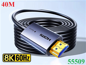 Cáp HDMI 2.1 sợi quang Ugreen 55509/HD183 40m - Hỗ trợ 8K@60Hz, HDR, eARC, cao cấp