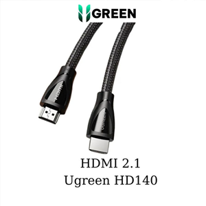 Cáp HDMI 2.1 Ugreen 80405 dài 5m - Ultra HD 8K@60Hz, truyền tải 48Gbps, hỗ trợ HDR eARC