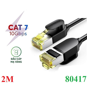 Cáp Mạng Cat7 Ultra Slim UGREEN 80417 - 2M, 10Gbps, 600MHz