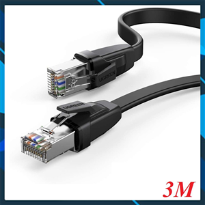 Cáp mạng CAT8  Ugreen 10983 cao cấp đúc sẵn dài 5M tốc độ 40Gbps 2000Mhz 26AWG U/FTP