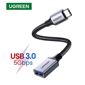 Cáp OTG USB TYPE-C USB 3.0 Cao Cấp Ugreen 70889 Chính Hãng US154 chân mạ Vàng