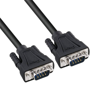Cáp RS232 DTECH DT-9005A - RS232 Serial Cable Male to Male, 1.5m cho Máy Công Nghiệp