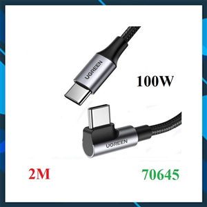 Cáp sạc nhanh 20W đầu USB Type-C sang USB Type-C, cáp Ugreen 60130 chính hãng,cáp sạc chất lượng cao