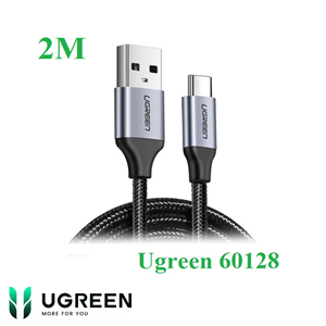 Cáp sạc nhanh USB Type C dài 2m Ugreen 60128 chính hãng