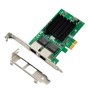 Card PCI Express x1 to 2 cổng lan gigabit chip set intel JL8