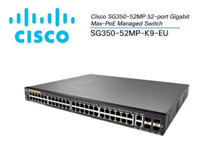 Cisco SG350-52-K9-EU 52-port Gigabit Managed SFP Switch 48 SFP, 2 Gigabit/SFP